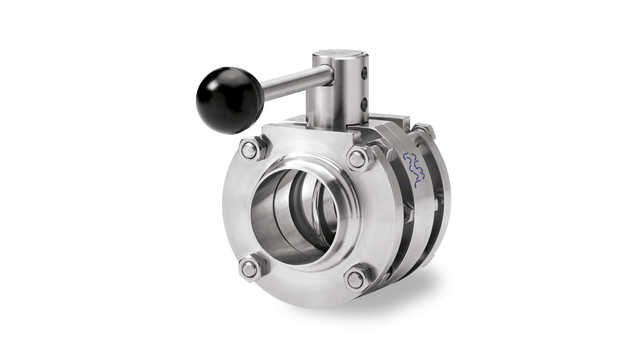 LKB F butterfly valve with flange